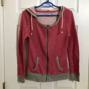 Brooklyn Cloth Pink Zip Up Hoodie XS